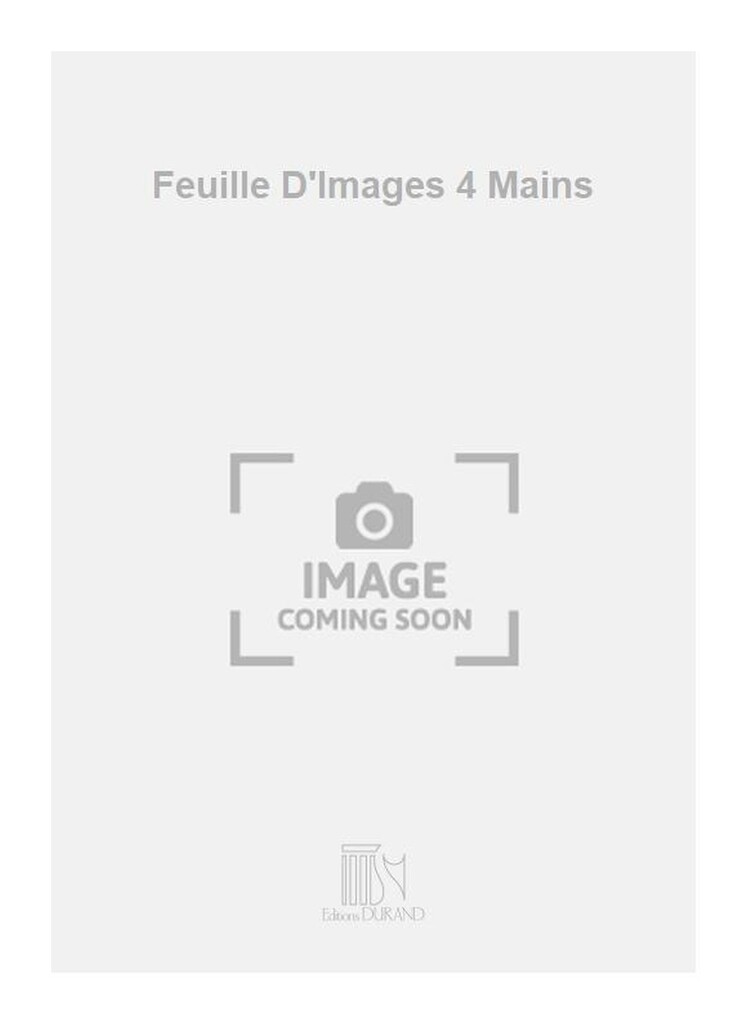 Feuille D'Images 4 Mains